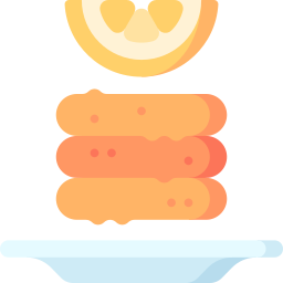pastel de cangrejo icono
