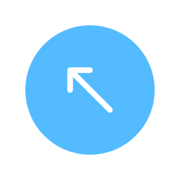 Up left arrow icon