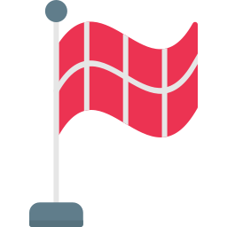 Offside flag icon