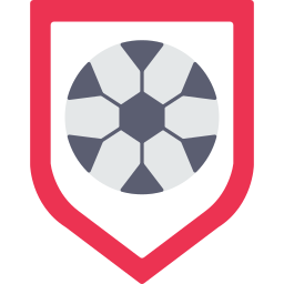 Football badge icon