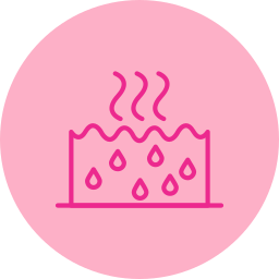 Hot water icon