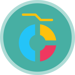 cirkeldiagram icoon