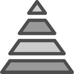 ピラミッドグラフィック icon