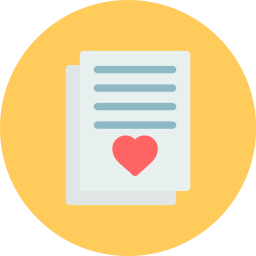 Love letter icon