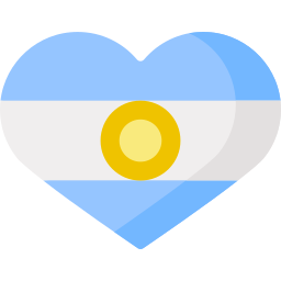 bandera argentina icono