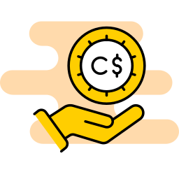 kanadischer dollar icon