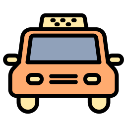 samochód taksówkowy ikona