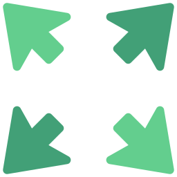 네 개의 화살표 icon