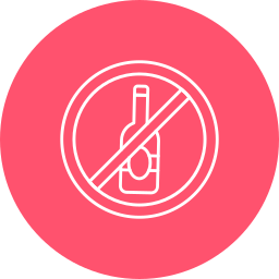 No alcohol icon