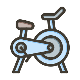 bicicleta estatica icono