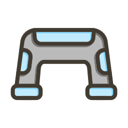 fitness stap icoon