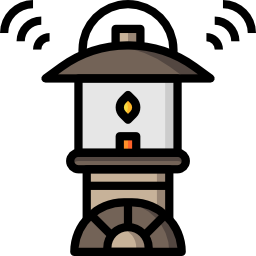 lampara de aceite icono
