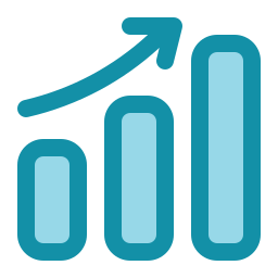 diagramme à bandes Icône