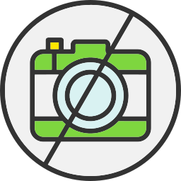 No camera icon