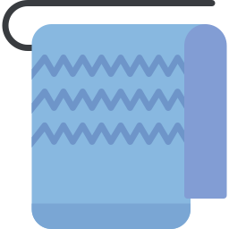 Towel rack icon