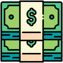Stack of money icon