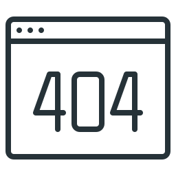 404 icoon