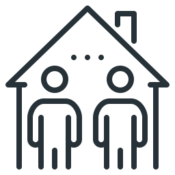 home-sharing icon