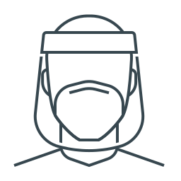 masque de protection Icône