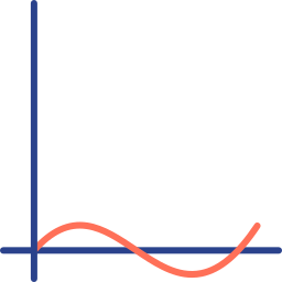 gráfico de ondas Ícone