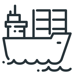 Maritime transport icon