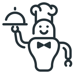 Chef robot icon