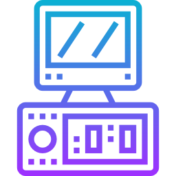 computer desktop icona