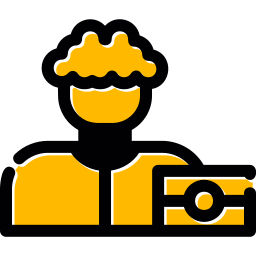 fotógrafo icono