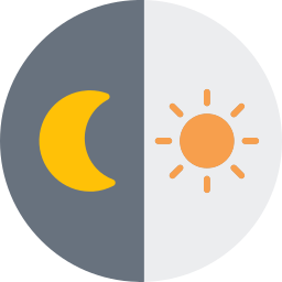 Day and night icon