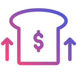 Price growth icon