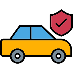 seguro de auto icono