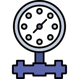 manómetro icono