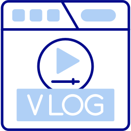 video blog icona