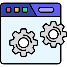 configuración web icono