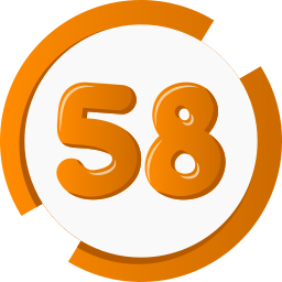 Fifty eight icon