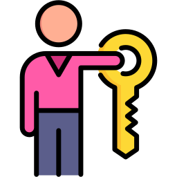 Key person icon