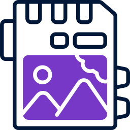 carte mémoire Icône