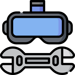 simulador de realidade virtual Ícone
