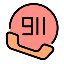 911 call icon