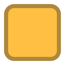 flecha rectangular icono