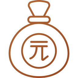 nuovo dollaro taiwanese icona