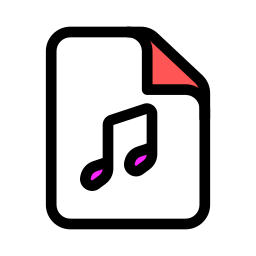 file musicale icona