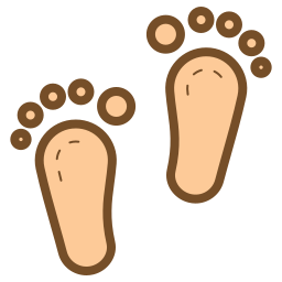 Footprints icon