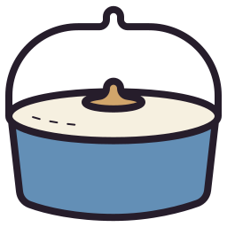 Cooking pot icon