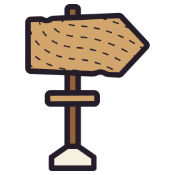 Signpost icon