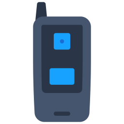 telefon z klapką ikona