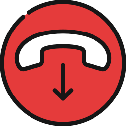 電話を切る icon