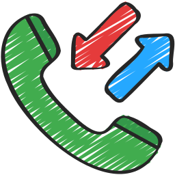 Telephone call icon