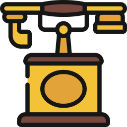 오래된 전화기 icon