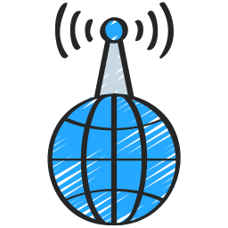 griglia mondiale icona